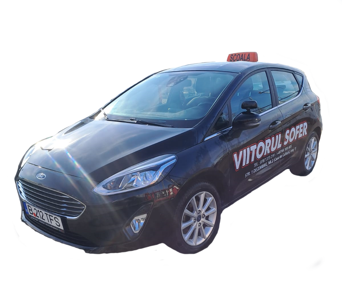Masina Ford scoala
